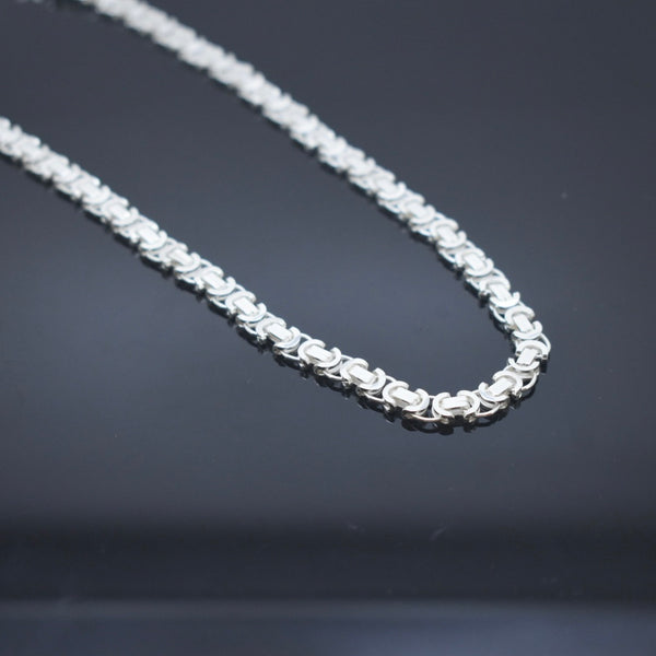 thumbnail image 2 of Italian Rolo Chain - 1mm Thin, Rhodium Over 925 Sterling Silver, 16/18/20 Inch 2 of 9
