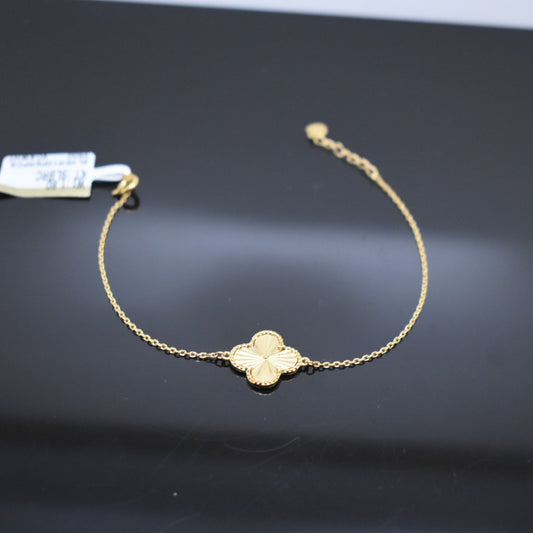 925 Sterling Silver - Yellow SJVC Sunshine Flower Bracelet