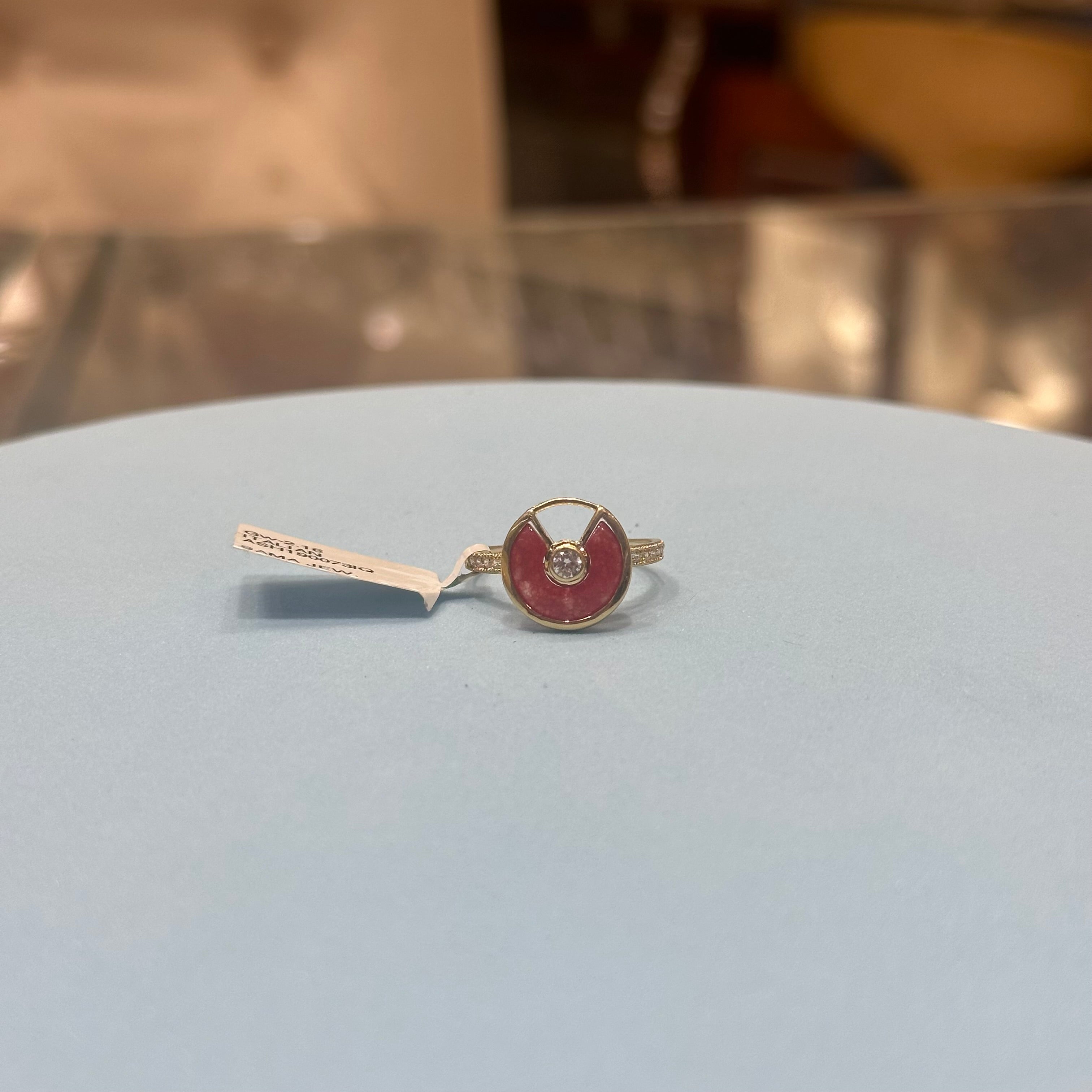 Clearance Sale - Red Circle Ring