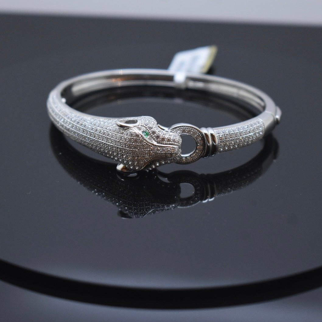 925 Sterling Silver - SJCR Panther Bangle