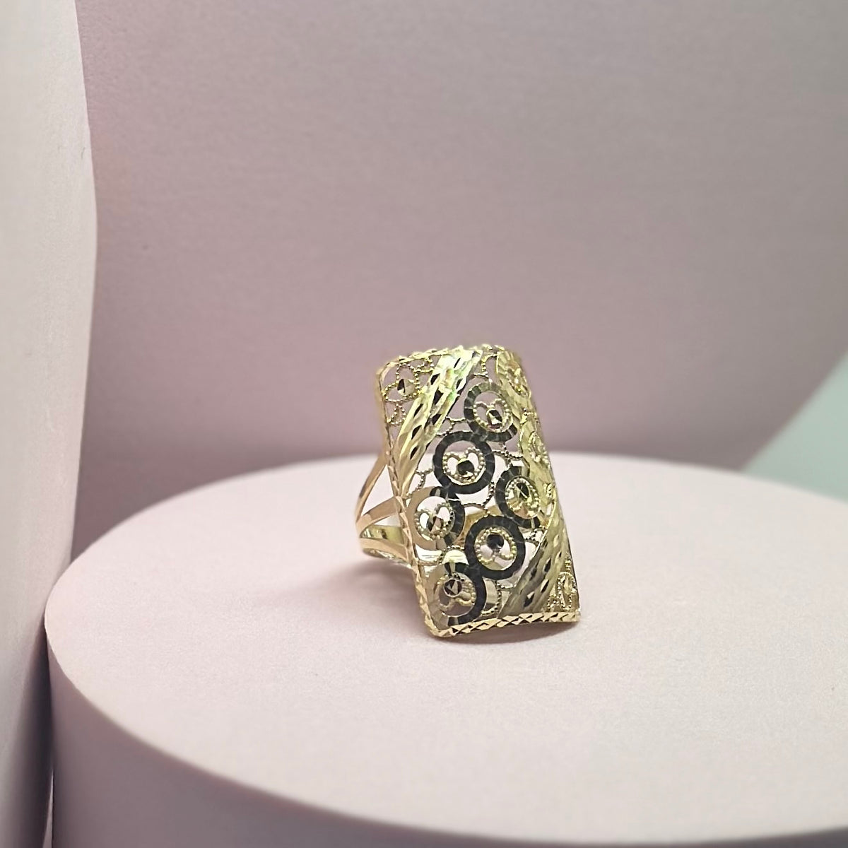 18K Yellow Gold - Turkish Ring (Size 8)