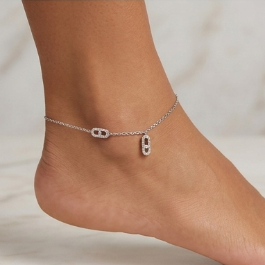 925 Sterling Silver - Messika Anklet