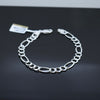 925 Sterling Silver - Thin Figaro Bracelet