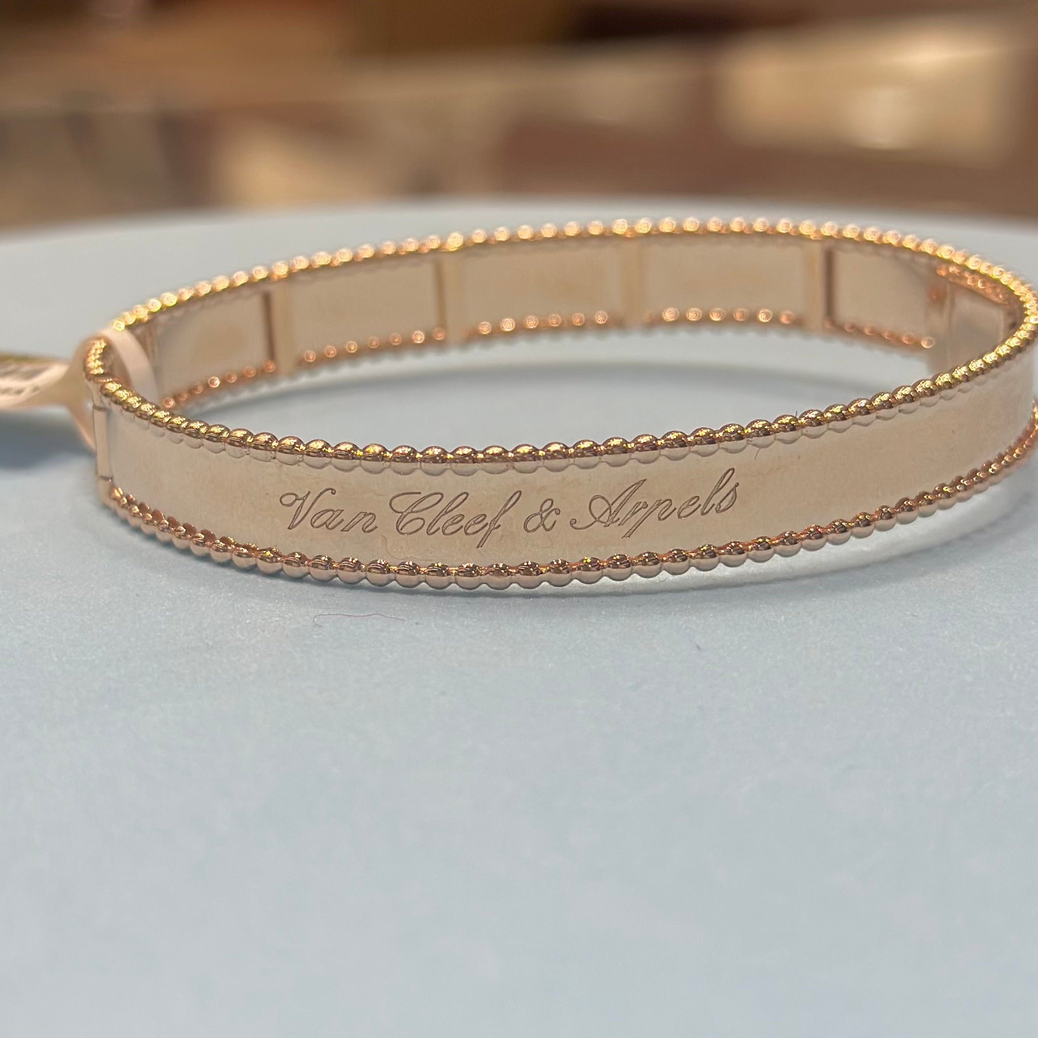 Real 18K Rose Gold - SJVC Signature Bangle