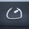 925 Sterling Silver - Thick Curb Bracelet