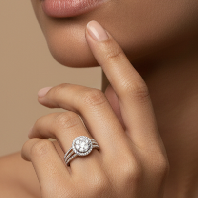 Fine 925 Sterling Silver - Beloved Bloom Ring