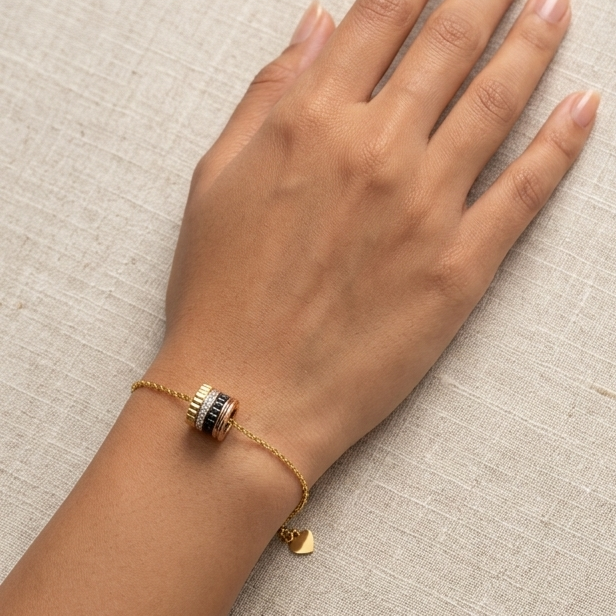 925 Sterling Silver - Yellow Velora Boucheron  Bracelet