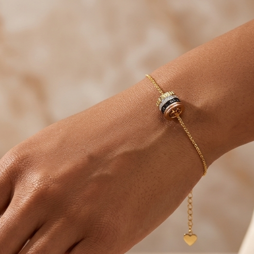 925 Sterling Silver - Yellow Velora Boucheron  Bracelet