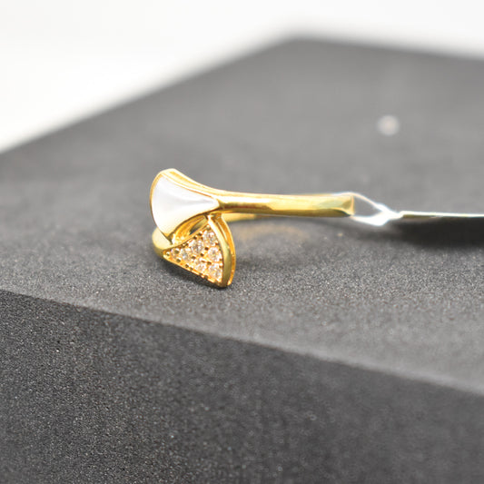 Fine 925 Sterling Silver - Yellow The Divina Ring
