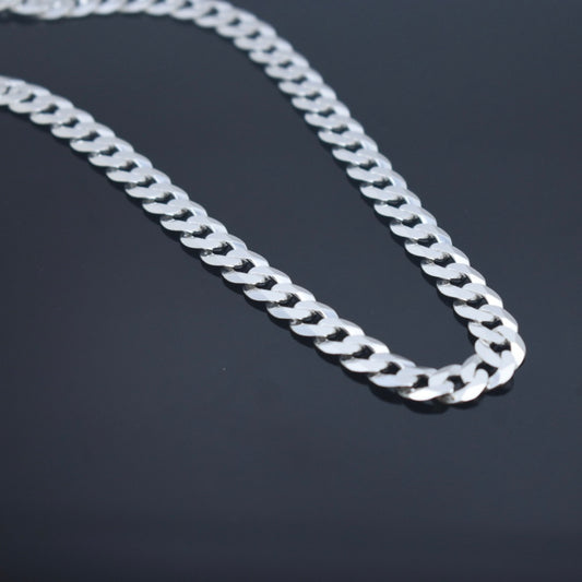 925 Sterling Silver - Medium Curb Chain