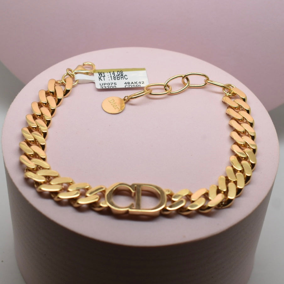 *LIMITED* Real 18K Gold - SJCD 10mm Bracelet