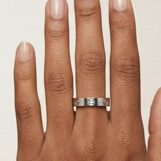 Fine 925 Sterling Silver - SJCR Plain Ring
