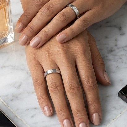 Fine 925 Sterling Silver - SJCR Plain Ring
