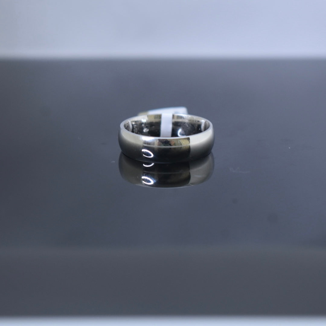 925 Sterling Silver - 7mm Plain Band Ring