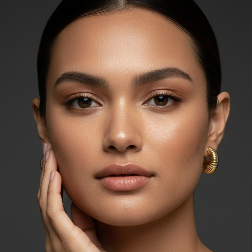 925 Sterling Silver -Yellow Textured Gold Dome Earring