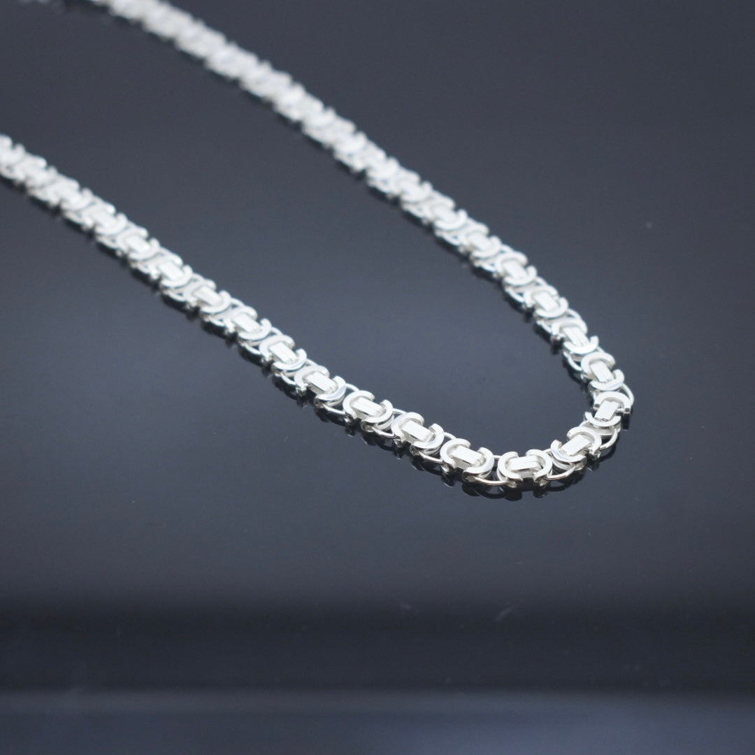 925 Sterling Silver - Thin King Chain