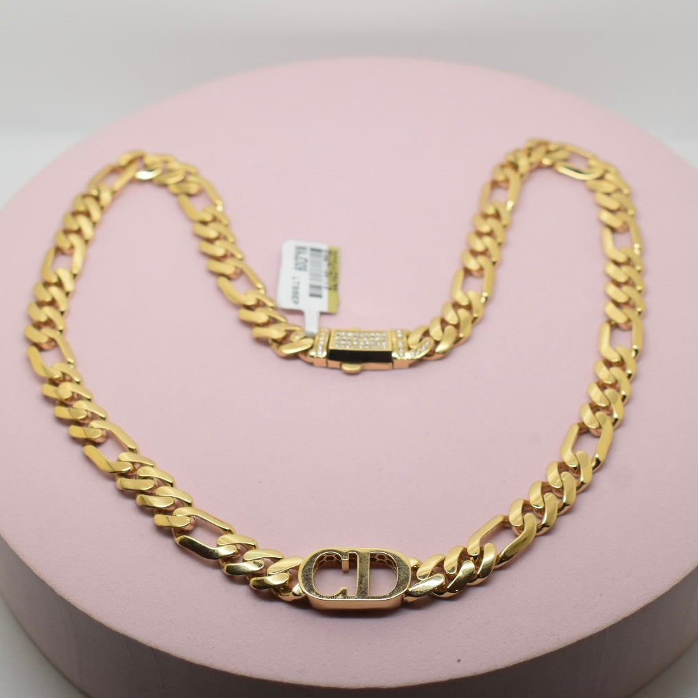 18K Yellow Gold - CD Monaco Necklace