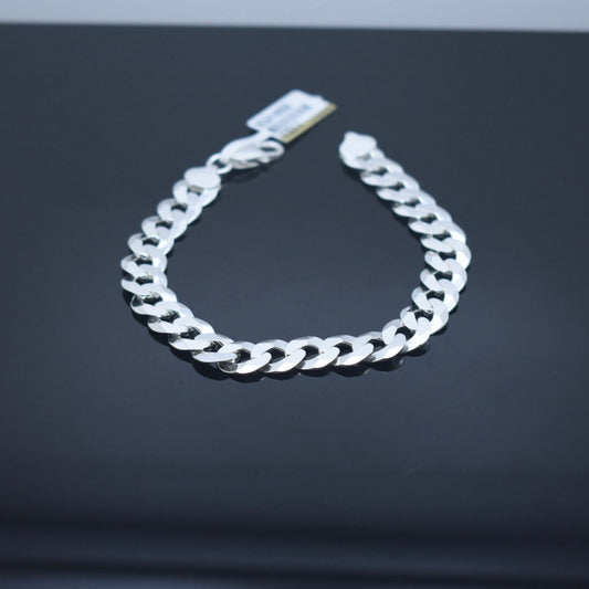 925 Sterling Silver - Small Curb Bracelet