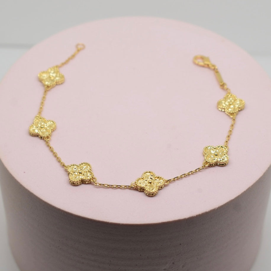 18K Yellow Gold - SJVC Vintage Mini Bracelet