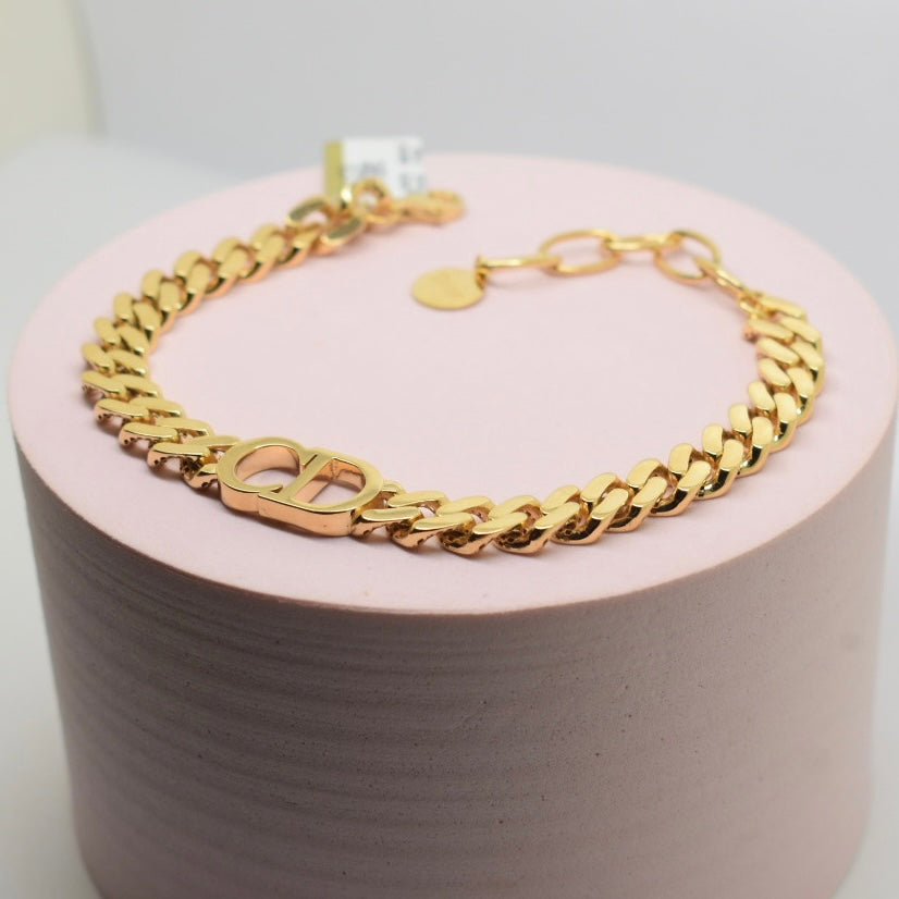 *LIMITED* Real 18K Gold - SJCD 8mm Bracelet