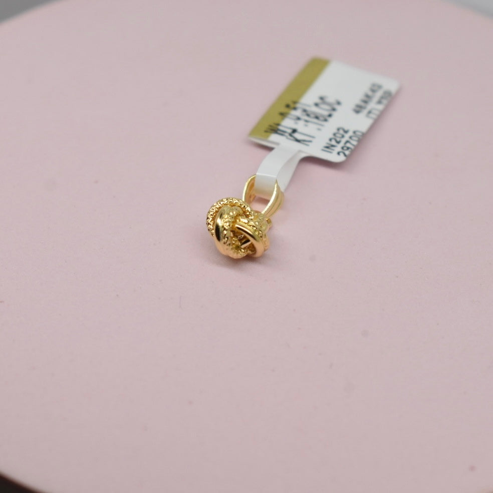 *NEW* 18K Yellow Gold - Mini Knot Locket