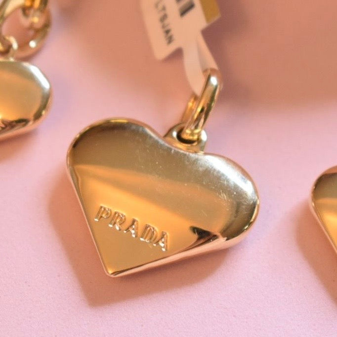 18K Yellow Gold - PRADA Heart Locket