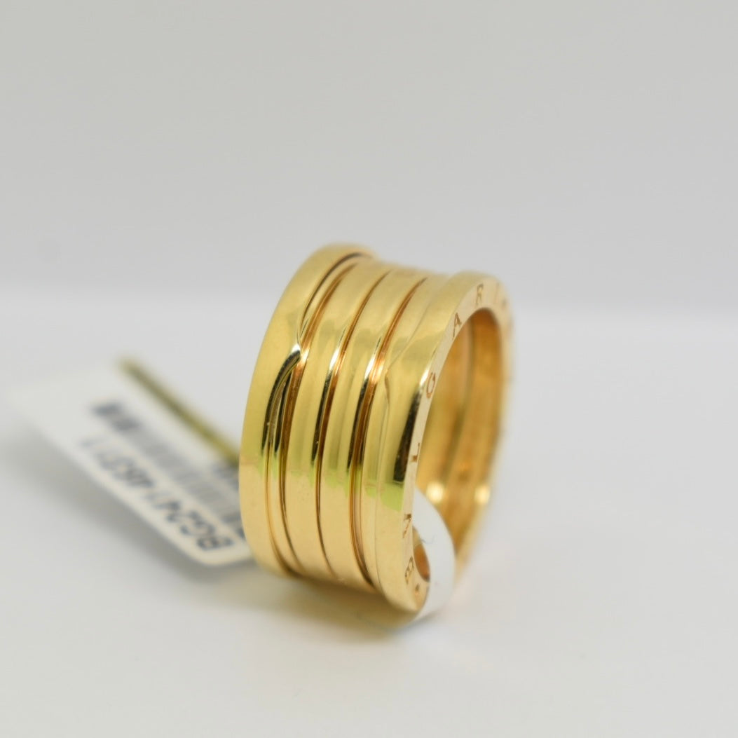 *LIMITED* Real 18K Yellow Gold - SJBV B.Zero Gold Band Ring