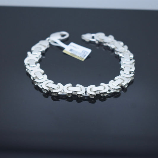 925 Sterling Silver - Thick King Bracelet