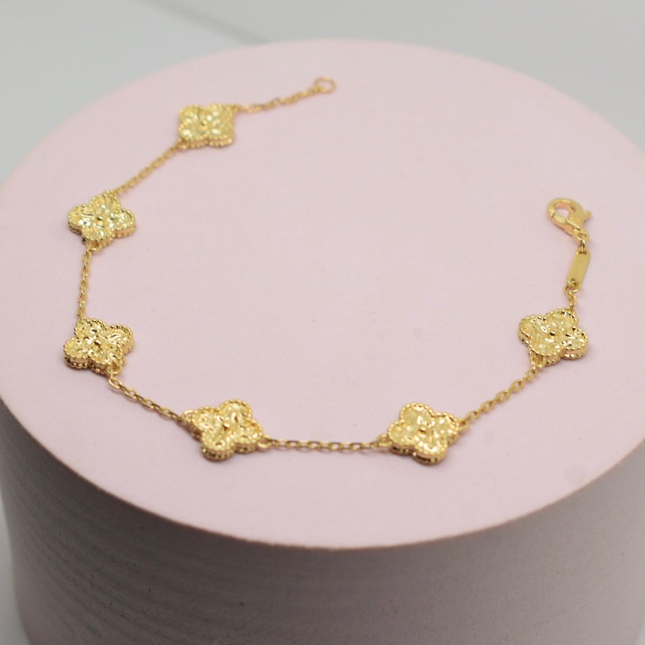 18K Yellow Gold - SJVC Vintage Mini Bracelet