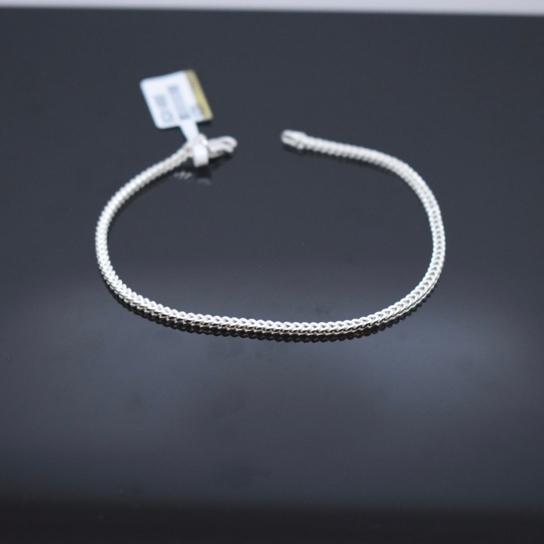 925 Sterling Silver - Foxtail Bracelet