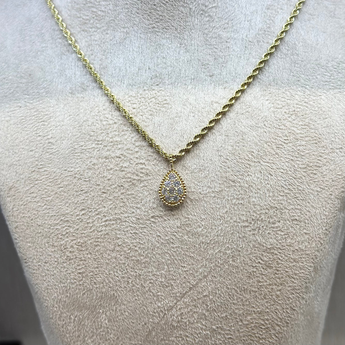Real 18K Yellow Gold - SJBCHRN Small Necklace