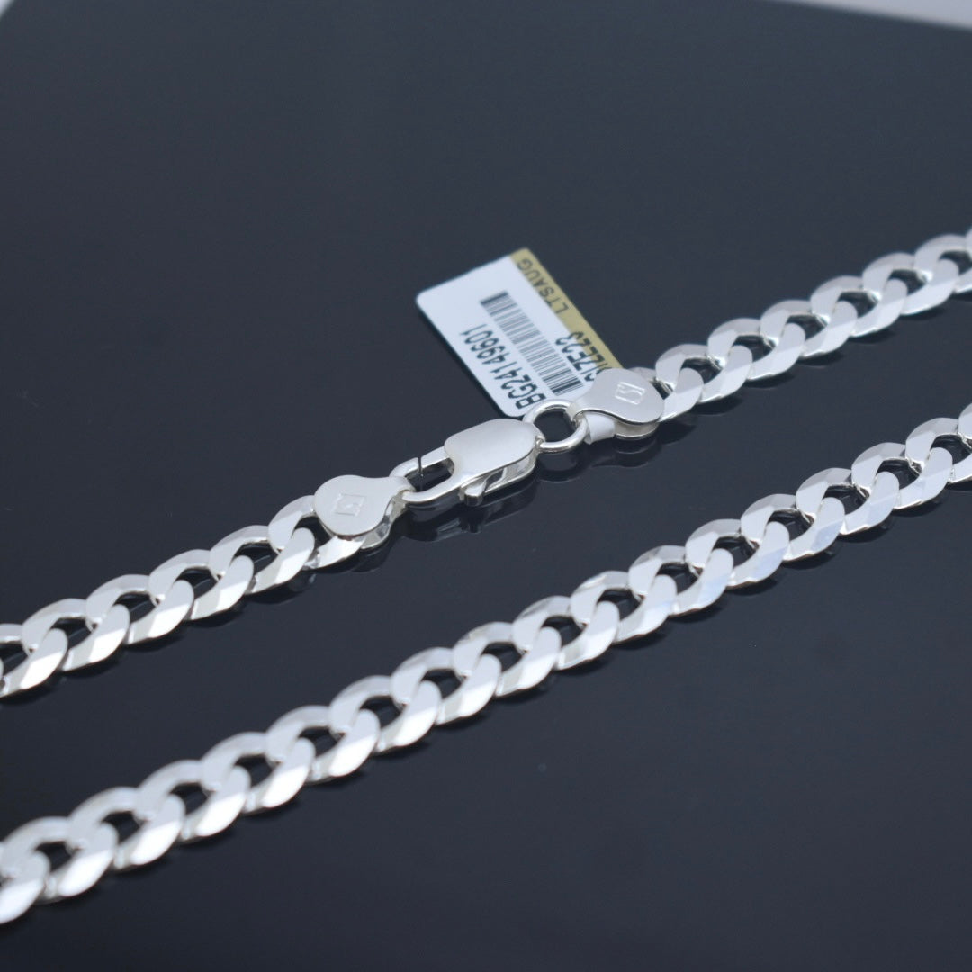 925 Sterling Silver - Medium Curb Chain