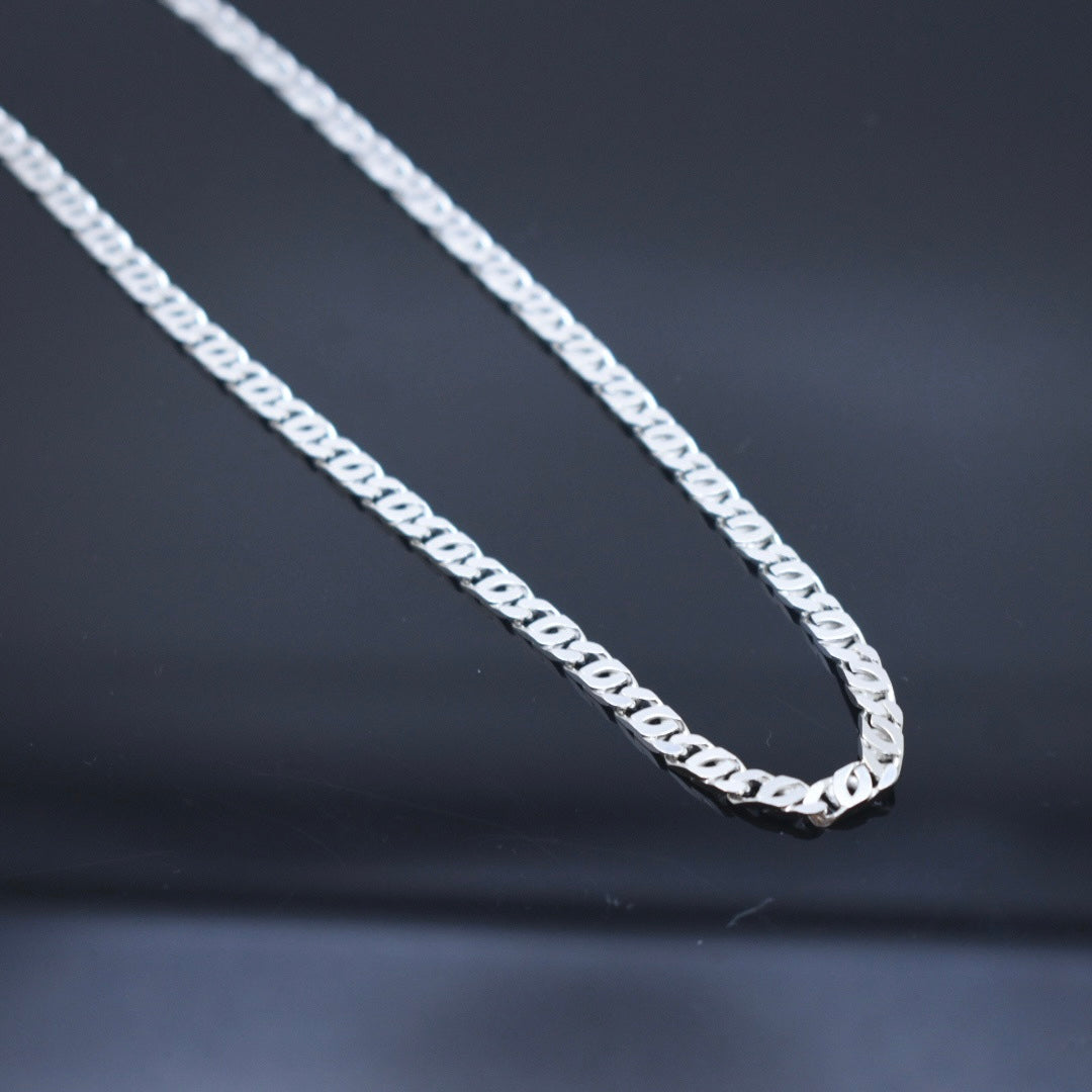 925 Sterling Silver - Small Flat Chain