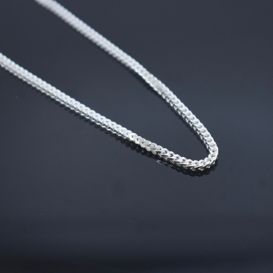 925 Sterling Silver - Fox Tail Chain