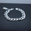 925 Sterling Silver - Thick Big Curb Bracelet