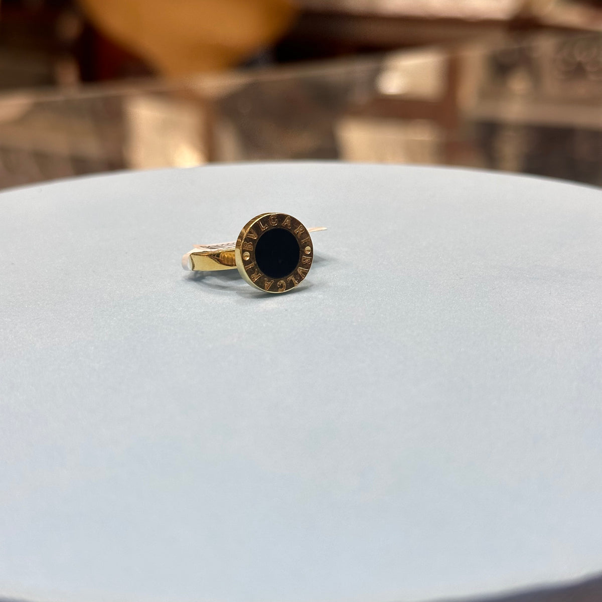 Clearance Sale - Black Circle Ring