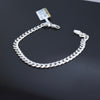 925 Sterling Silver - Mini Curb Bracelet