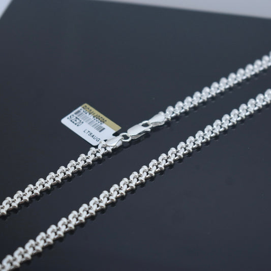 925 Sterling Silver - Fancy Curb Chain