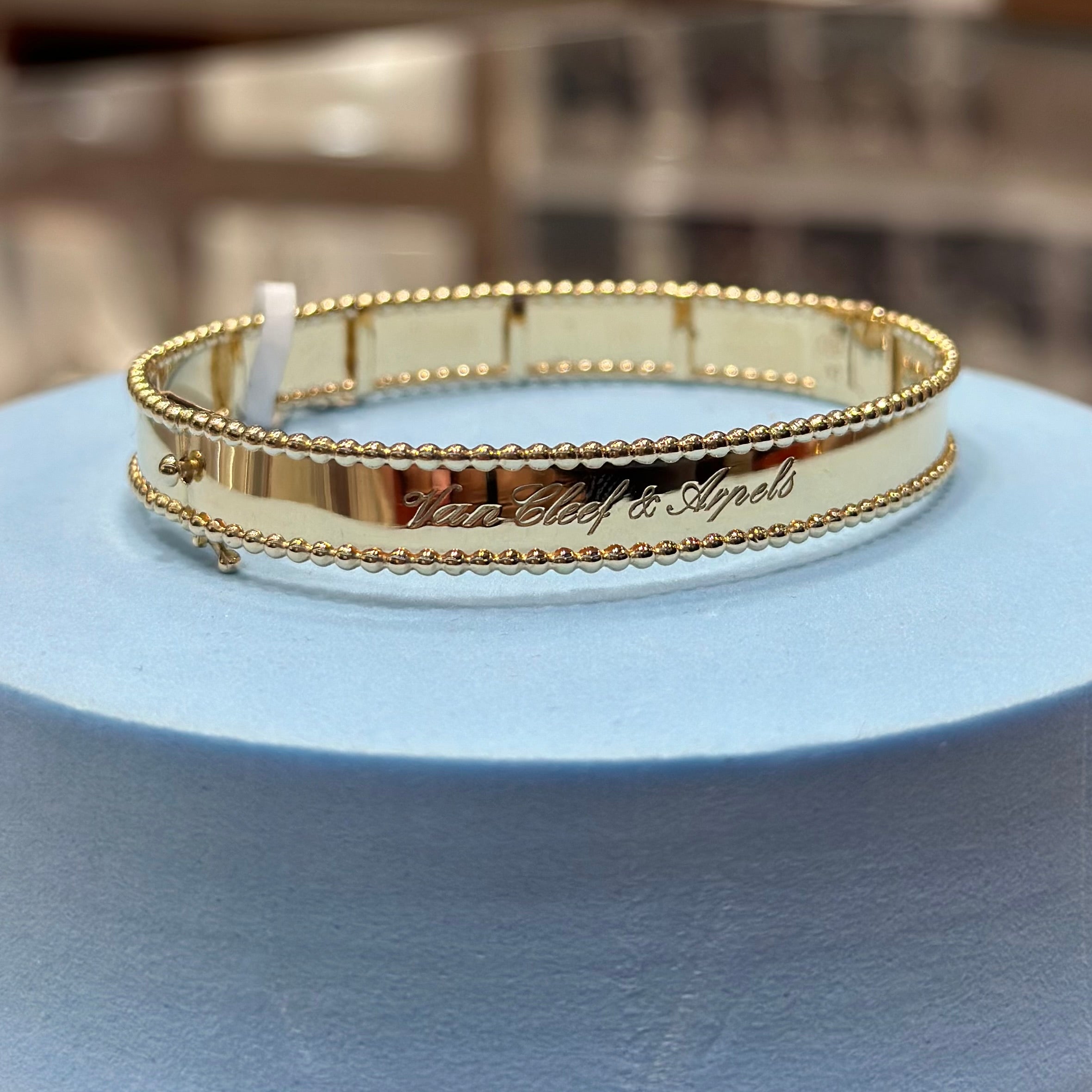 Real 18K Yellow Gold - SJVC Signature Bangle (Sizes Available)