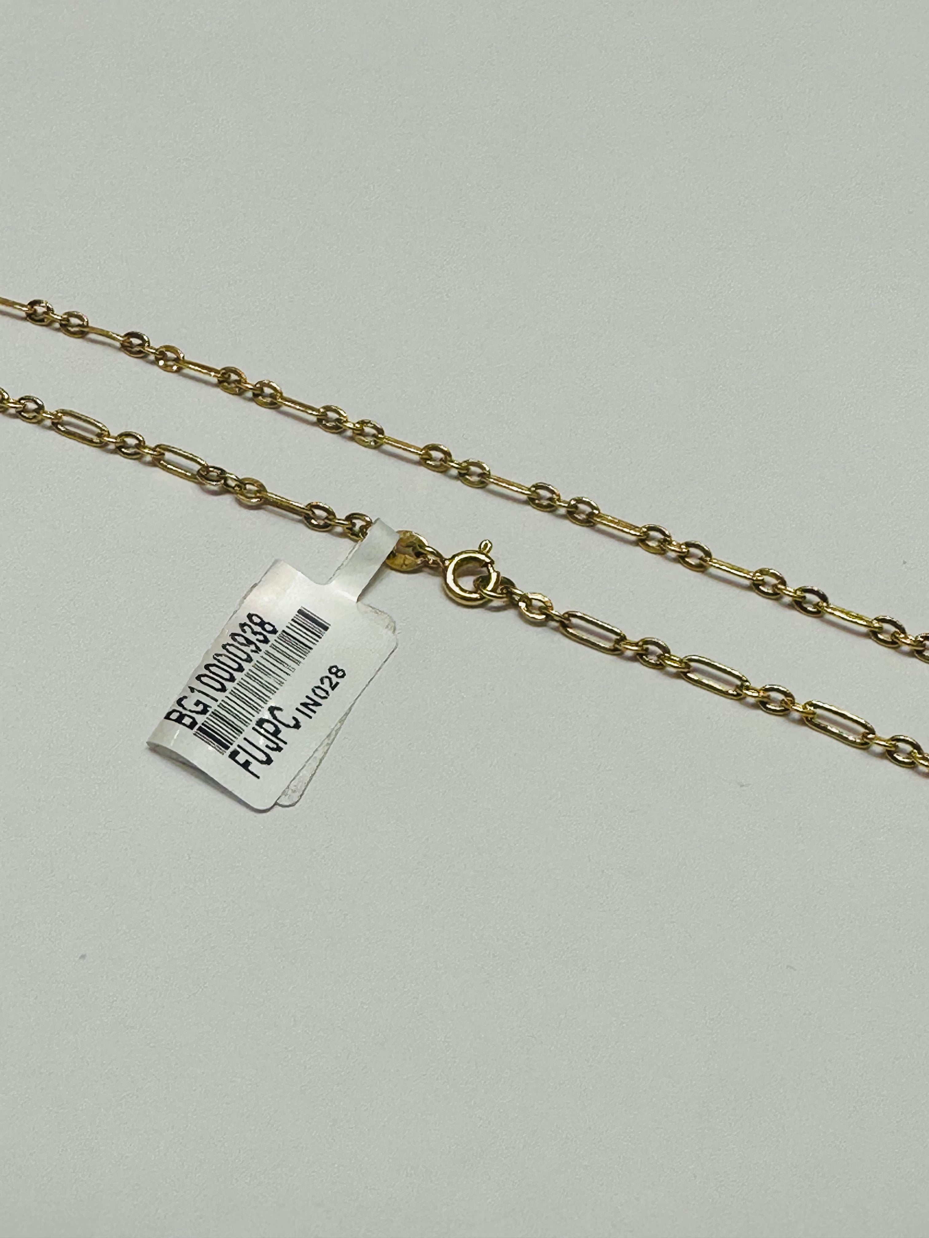 18K Yellow Gold - Small Figaro Chain