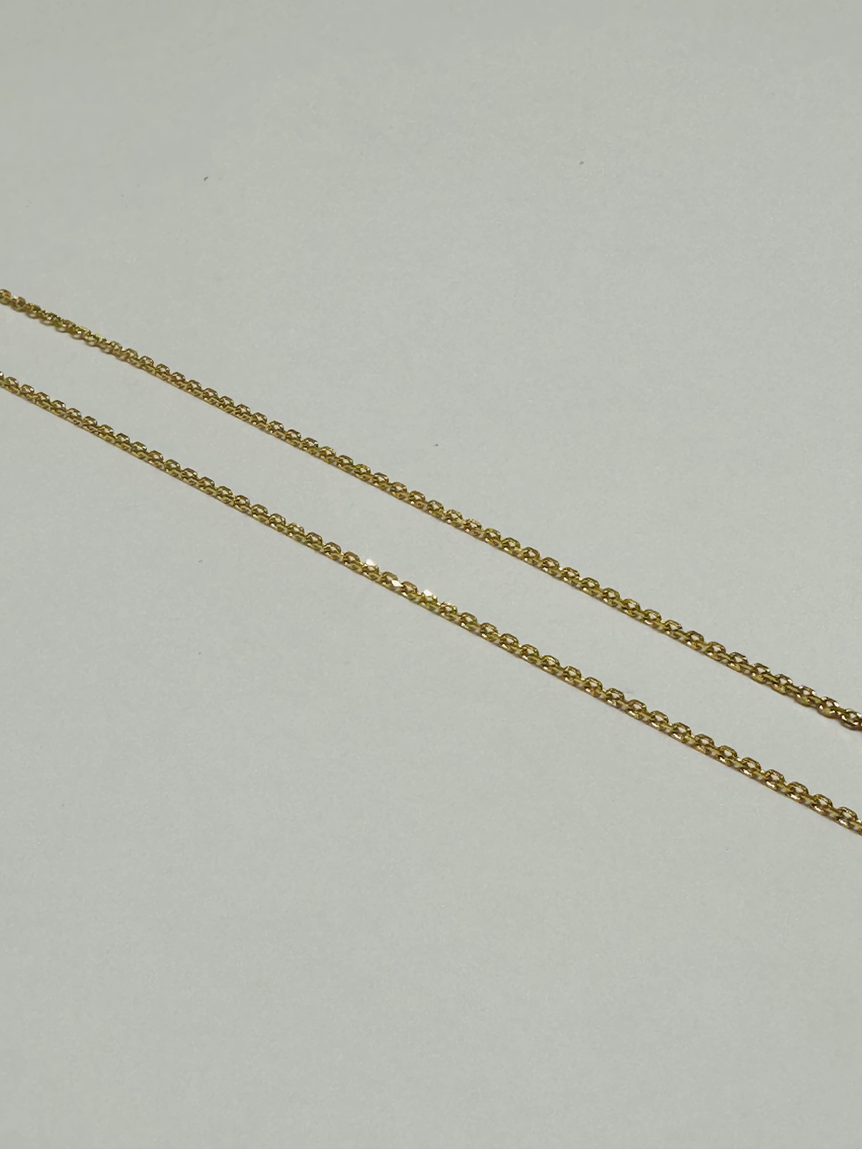 18K Yellow Gold - Box Chain